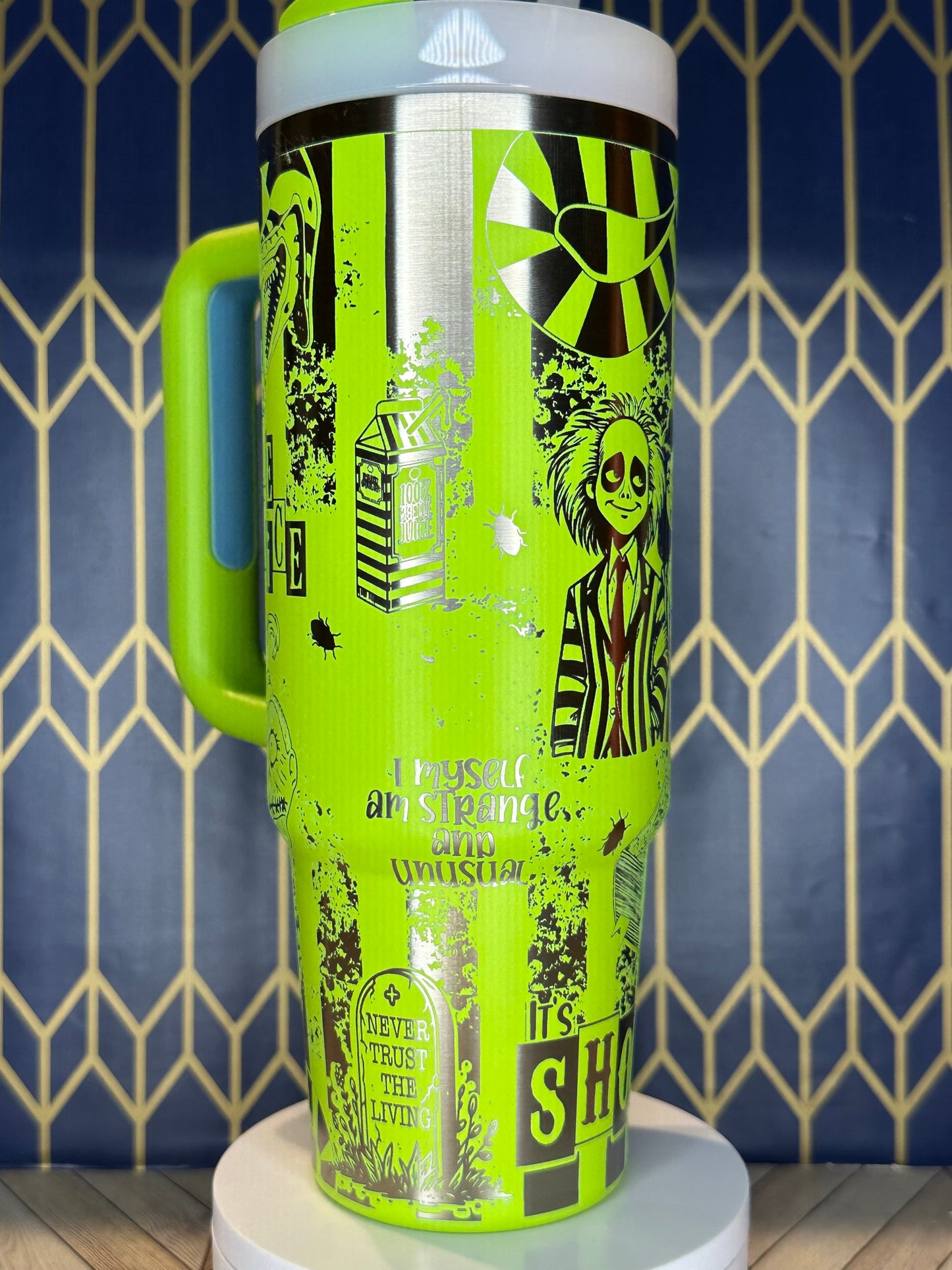 Beetlejuice 40 Oz Tumbler
