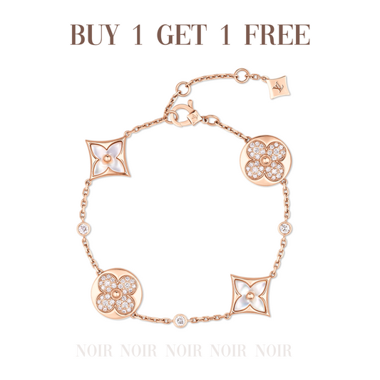 Noir Flower Blossom Bracelet