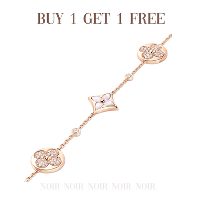 Noir Flower Blossom Bracelet