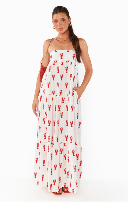 Lobster Maxi Dress