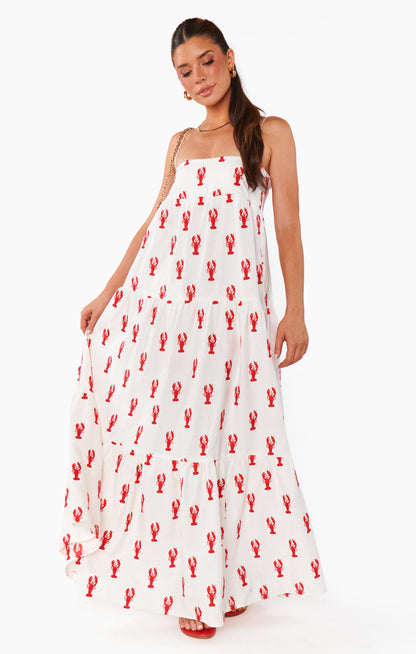 Lobster Maxi Dress