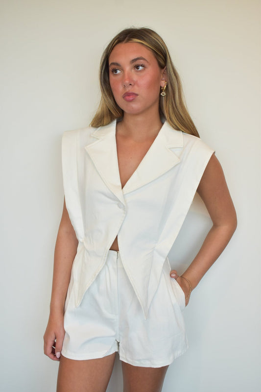Collared Romper