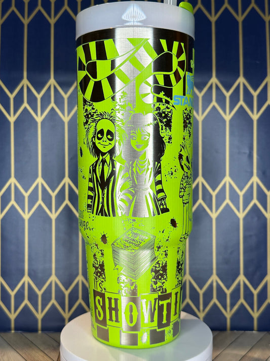 Beetlejuice 40 Oz Tumbler